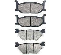 Plaquettes Céramique Compatible Avec Yamaha Pour Xvs950a Pour Minuit Pour Star 2009 2010 2011 2012 2013 Plaquette Frein À Disque Avant Arrière Moto Remplacer