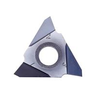 Plaquettes de coupe en carbure 10 plaquettes de filetage en carbure CNC à filetage interne et externe(27VNR 7.0TR)