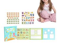 Plaquettes de Fractions Aimantées pour l'Enseignement des Mathématiques à l'École, Jeu Puzzle Éducatif et Manipulatif pour les du Primaire, Puzzle Éducatif de Fractions Magnétiques, Pour L'École À La