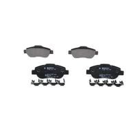 Bosch BP927 - Plaquettes de Frein Avant pour Voiture - Qualité Bosch - Réduction du Bruit et de la Poussière - Certifié ECE-R90 - Sans Cuivre - Jeu de 4 Plaquettes - Avec Accessoires