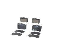 BOSCH - Jeu de 4 plaquettes de frein 0 986 461 141 - Réf. 0986461141