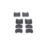 Bosch - Jeu de 4 plaquettes de frein 0 986 466 871 - arrière - ECE-R90 - Réf. 0986466871