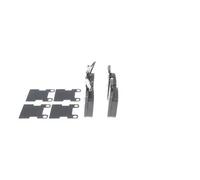 Plaquettes de frein 0 986 494 000 BOSCH pour MERCEDES-BENZ VITO Autobus/Autocar