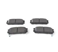 Bosch BP1123 - Plaquettes de Frein Arrière pour Voiture - Qualité Bosch - Réduction du Bruit et de la Poussière - Certifié ECE-R90 - Sans Cuivre - Jeu de 4 Plaquettes