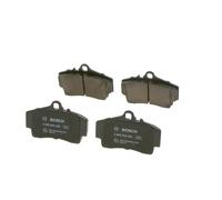 Bosch BP1177 - Plaquettes de Frein Arrière pour Voiture - Qualité Bosch - Réduction du Bruit et de la Poussière - Certifié ECE-R90 - Sans Cuivre - Jeu de 4 Plaquettes