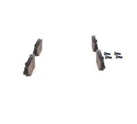 Plaquettes de frein 0 986 494 573 BOSCH pour NISSAN MICRA V NOTE MICRA IV