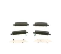 BOSCH - Jeu de 4 plaquettes de frein 0 986 494 838 - Réf. 0986494838