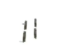 Plaquettes de frein 0 986 494 857 BOSCH pour INFINITI NISSAN RENAULT