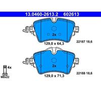 Plaquettes de frein 13.0460-2613.2 ATE pour BMW MINI