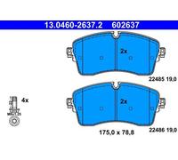 ATE Plaquettes de frein 13.0460-2637.2 pour Land Rover Discovery Sport