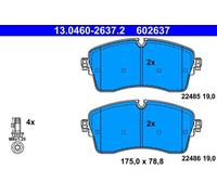 Plaquettes de frein 13.0460-2637.2 ATE pour LAND ROVER DISCOVERY SPORT
