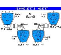 Plaquettes de frein 13.0460-2717.2 ATE pour AUDI A6 C4 A8 D2 100 C4 Avant