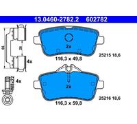 Plaquettes de frein 13.0460-2782.2 ATE pour MERCEDES-BENZ GLE GLE Coupe SLK GLS