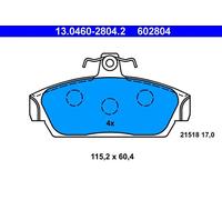 Plaquettes de frein 13.0460-2804.2 ATE pour ROVER MG