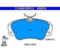 Plaquettes de frein 13.0460-2815.2 ATE pour OPEL OMEGA B OMEGA B Break OMEGA A