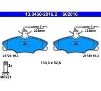 Plaquettes de frein 13.0460-2816.2 ATE pour PEUGEOT 406 Break 406