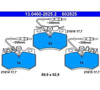 Plaquettes de frein 13.0460-2825.2 ATE pour CITROËN C15 Camionnette/Monospace ZX