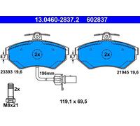 ATE Plaquettes de frein avant pour VW Passat (1996-) et Audi A4 (1995-) – Système TRW