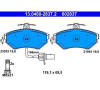 ATE Plaquettes de frein avant pour VW Passat (1996-) et Audi A4 (1995-) – Système TRW