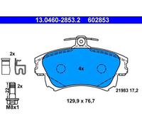 Plaquettes de frein 13.0460-2853.2 ATE pour MITSUBISHI VOLVO