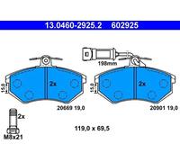 ATE Plaquettes de frein 13.0460-2925.2 pour Audi 80 B4 trois volumes Quattro