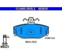 ATE Plaquettes de frein 13.0460-2935.2 pour Volvo S90 I, V90 I, Break, 740, 760, 940