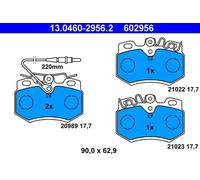 Plaquettes de frein 13.0460-2956.2 ATE pour PEUGEOT 205 I 205 II 309 I 309 II