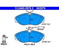 Plaquettes de frein 13.0460-2976.2 ATE pour PEUGEOT CITROËN FIAT