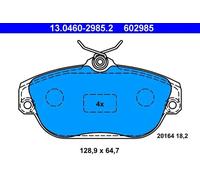 Plaquettes de frein 13.0460-2985.2 ATE pour VOLVO S90 I V90 I Break 740 940 960