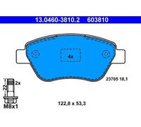 Plaquettes de frein 13.0460-3810.2 ATE pour FIAT LANCIA