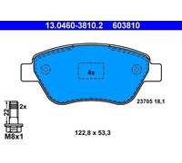 Plaquettes de frein 13.0460-3810.2 ATE pour LANCIA FIAT