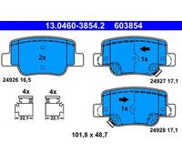 Plaquettes de frein 13.0460-3854.2 ATE pour TOYOTA VERSO VERSO VAN