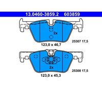 Plaquettes de frein 13.0460-3859.2 ATE pour BMW 1 3 3 Touring 3 Gran Turismo