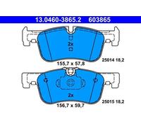 Plaquettes de frein 13.0460-3865.2 ATE pour BMW 1 2 Coupé 2 Décapotable