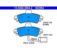 ATE Plaquettes de frein 13.0460-3964.2 pour FORD MONDEO I MONDEO II Turnier