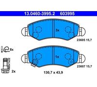Plaquettes de frein 13.0460-3995.2 ATE pour OPEL SUZUKI SUBARU