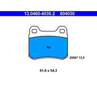 Jeu de garnitures de frein ATE 13.0460-4030.2