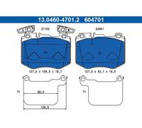 Plaquettes de frein 13.0460-4701.2 ATE pour MERCEDES-BENZ GLC GLC Coupe