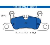 ATE Plaquettes de frein 13.0460-4712.2 pour Porsche 911 décapotable
