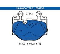 Plaquettes de frein 13.0460-4730.2 ATE pour BMW 5