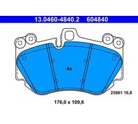 ATE Plaquettes de frein 13.0460-4840.2 pour Porsche Cayenne