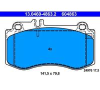 Plaquettes de frein 13.0460-4863.2 ATE pour MERCEDES-BENZ CLS CLS Shooting Brake
