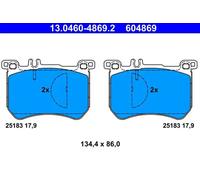 ATE Plaquettes de frein 13.0460-4869.2 pour Mercedes-Benz Classe S SL