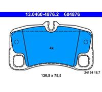 Kit de plaquettes de frein, frein à disque ATE 13.0460-4876.2