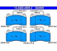ATE Plaquettes de frein 13.0460-4995.2 pour PEUGEOT FIAT CITROËN LANCIA