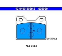 ATE Plaquettes de frein 13.0460-5029.2 pour BMW 1502-2002 1500-2000