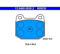 Plaquettes de frein 13.0460-5030.2 ATE pour OPEL ASCONA B KADETT C MANTA B