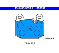 ATE Plaquettes de frein 13.0460-5032.2 pour BMW 3 M1