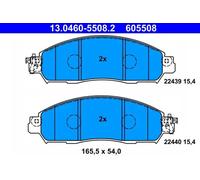 Plaquettes de frein 13.0460-5508.2 ATE pour NISSAN LEAF NV200 Fourgon