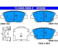 Plaquettes de frein 13.0460-5660.2 ATE pour KIA OPTIMA
